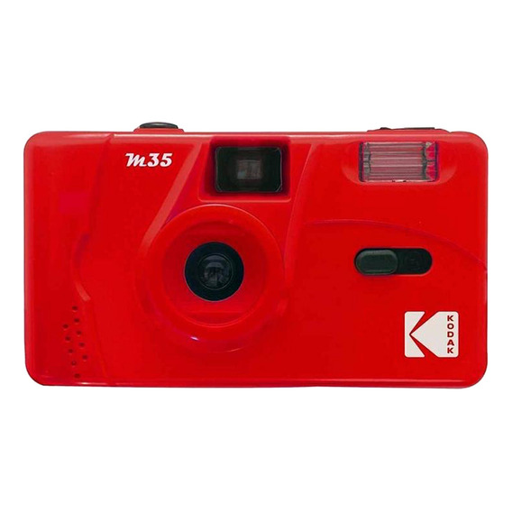 Cámara Kodak, M35, reutilizable, para película roja retro de 35 mm