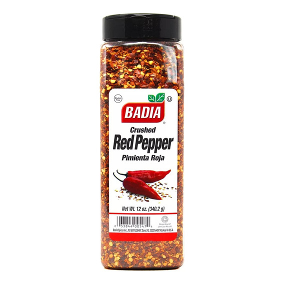 Pimienta Roja En Escamas Badia Red Pepper Producto Americano