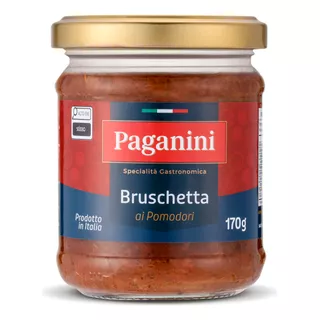 Antepasto Italiano Bruschetta Ai Pomodori Paganini 170g