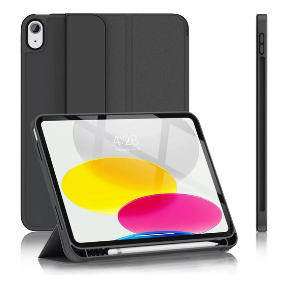 Funda Para iPad 10ª Generación 10.9'' 2022 Protector Negro