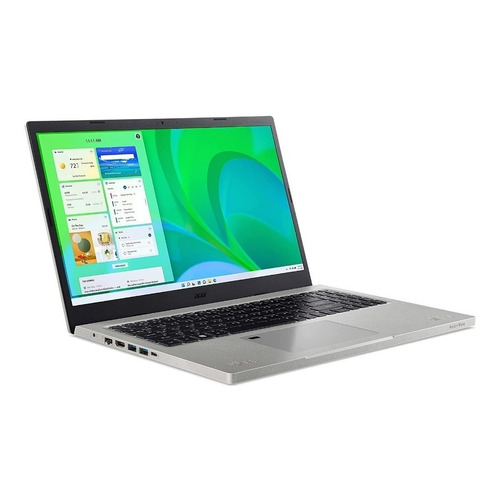 Notebook Acer Aspire Vero AV15 51 gris 15.6", Intel Core  i7 1195G7  16GB de RAM 512GB SSD, Intel Iris Xe Graphics G7 96EUs 1920x1080px Windows 11 Home