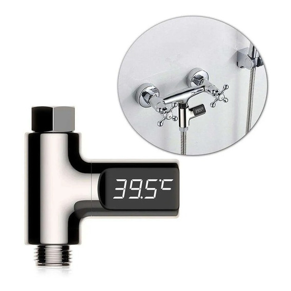 Termómetro Led Digital De Ducha - Medidor Temperatura Agua