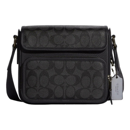 Bolsa Crossbody Sullivan C9870 Negro Color De La Correa De Hombro Negro Color Negro