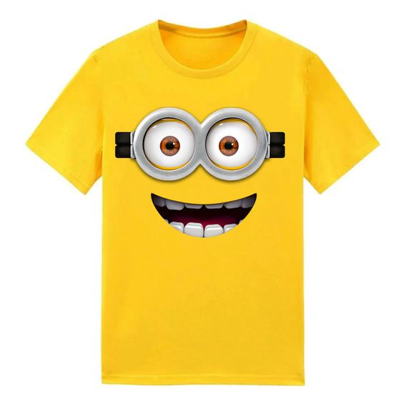 Remera  Camiseta Algodon Minions  Para Adulto Varios Diseños