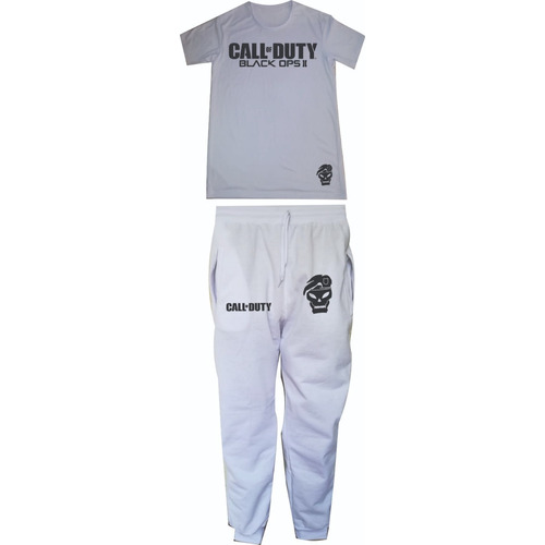 Conjunto Deportivo Call Of Duty Camiseta Y Sudadera Jogger 