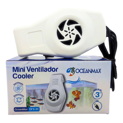 Cooling Fan Oceanmax Ventilador Cooler Para Aquário - Bivolt