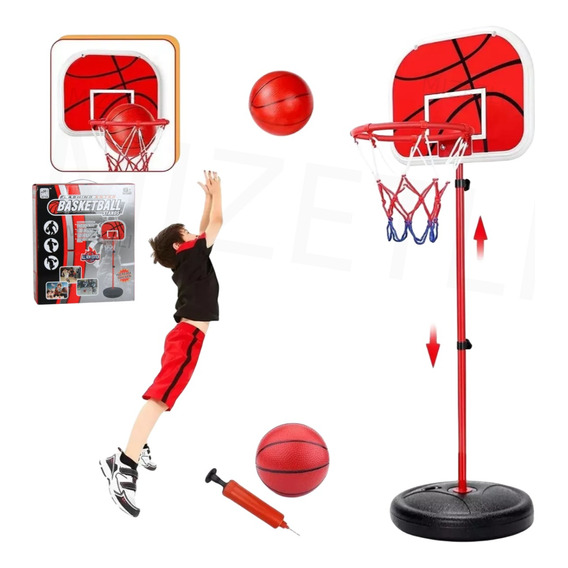 1.8m Canasta De Basquetbol Basketbal Aro Niño Deporte Regalo