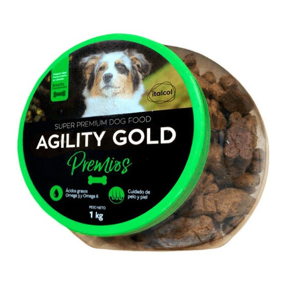 Snack Para Perro Agility Gold Premios Bombonera 1 Kg