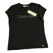 Camiseta Calvin Klein Original Importada Negra Talla Xl