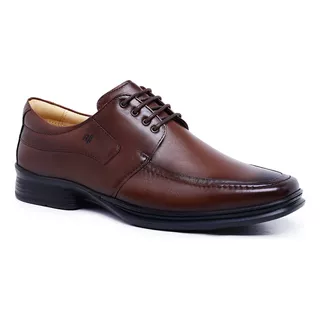 Sapato Social Derby Masculino Rafarillo Confort Marrom 9212