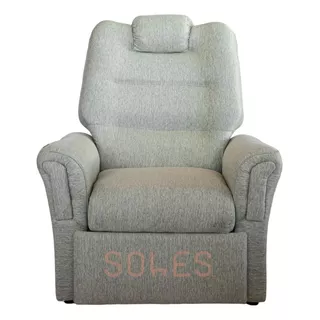 Sillón Reclinable Chenille Relax Premium Descanso + Envío