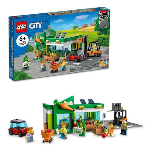 Bloques Para Armar Lego City Tienda De Alimentación 60347