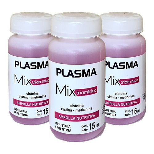 Ampolla Mix Trianimico Plasma 15ml X3u