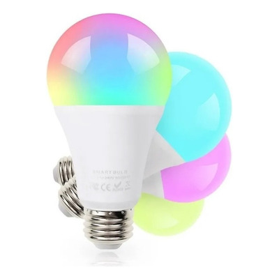 Foco Led Tbcin Tuya A60 10w E27 Wi-fi Smart Life Rgb
