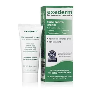 Crema Control Llamarada Exederm Para Eczema Y Dermatitis