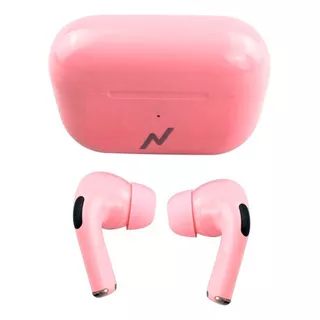 Auriculares Bluetooth 5.0 Noga Earbuds Táctiles Ng-btwins 14 Color Rosa