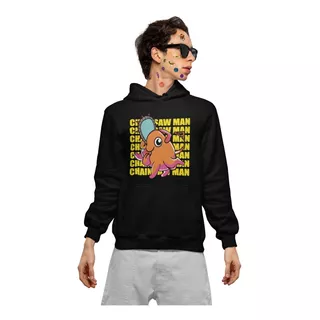 Sudadera Pochita Chainsawman Unisex Dama Y Caballero