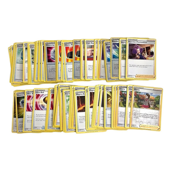 Lote 40 Cartas Entrenador Pokémon Originales