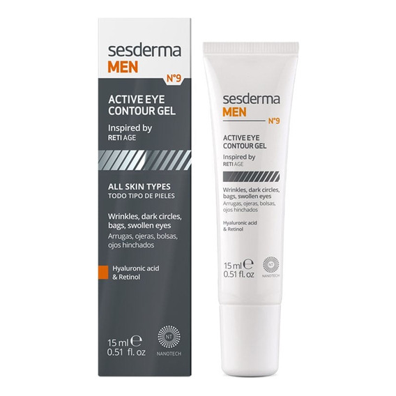 Gel Contorno Ojos Sesderma Men No.9 X 15ml