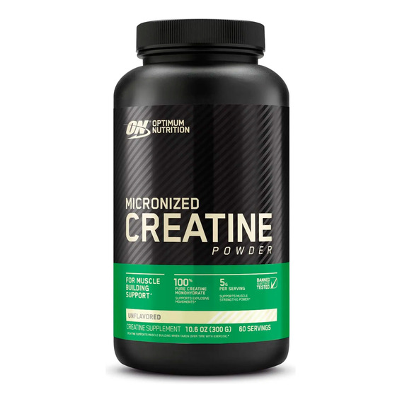 On Optimum Nutrition Creatina Micronizada Suplemento 300g