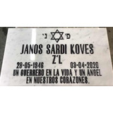 Lapidas Placas Para Cementerio Del Este