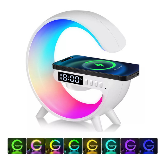 Bocina Bluetooth Portatil Ourlife G63 Recargable Con Luz Rgb