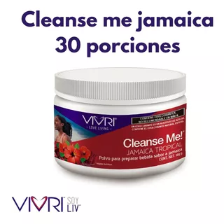 Vivri Cleanse Me Sabor Jamaica Tropical 30 Porciones