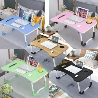 Mesa Plegable Cama Laptop Desayuno Comidas Con Bandeja