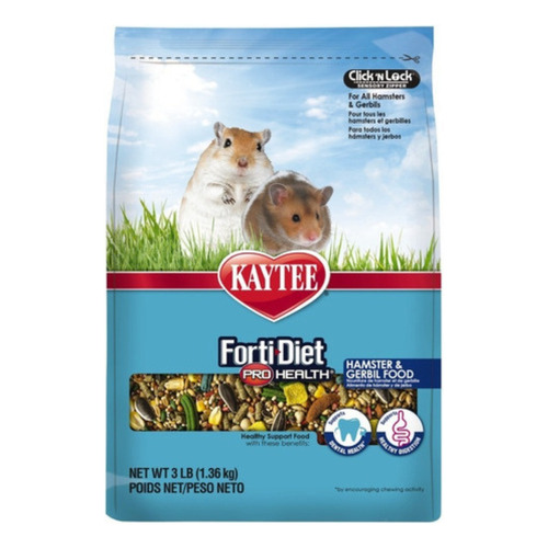Alimento Premium+ Para Hamster Kaytee Pro Health (1.3 Kg)