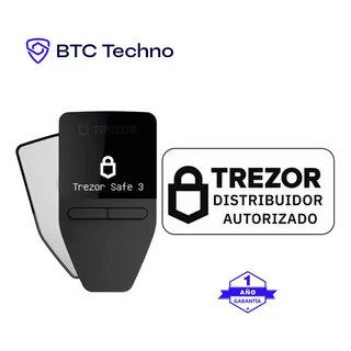 Hardware Wallet Trezor Safe 3 / Billetera De Criptomonedas