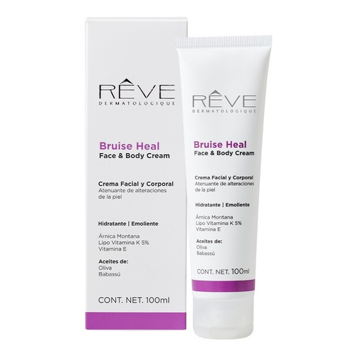 Reve Bruise Heal Cream Moreton Facial-cuerpo Reparador 100ml Tipo de piel Mixta