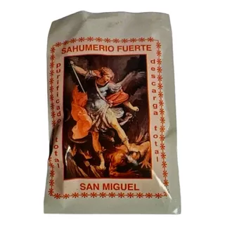 Sahumerio Arcangel Miguel.descarga Y Purificador Total.
