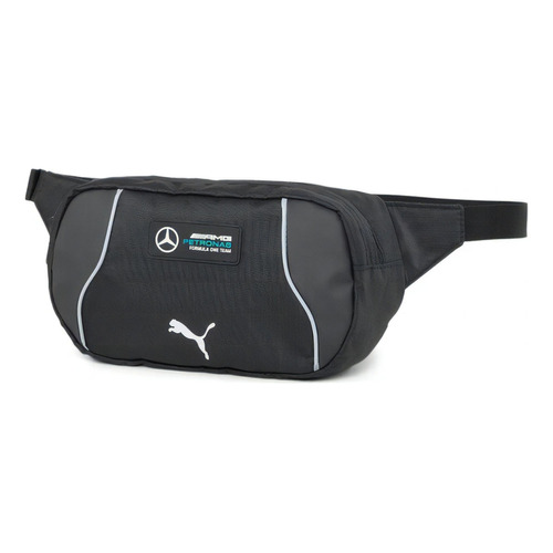 Cangurera Puma Casual Petronas Motorsport Color Negro Diseño De La Tela Liso