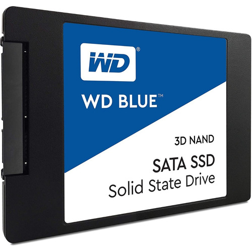 Disco sólido SSD interno Western Digital  WDS500G2B0A 500GB azul