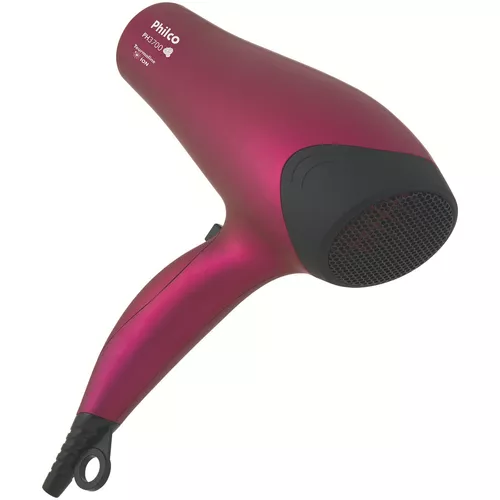 Secador de Cabelo Bivolt 2000W Silencioso Dobravel Difusor Salao