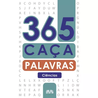 365 Caça-palavras - Ciências, De Cultural, Ciranda. Série 365 Caça Palavras Ciranda Cultural Editora E Distribuidora Ltda., Capa Mole Em Português, 2021