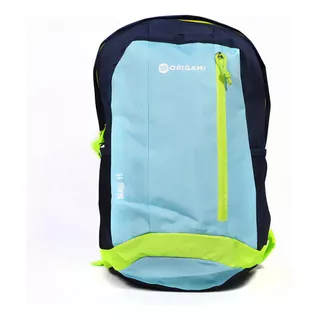 Mochila Origami 15lts Urbana Deportiva Color Verde Lima