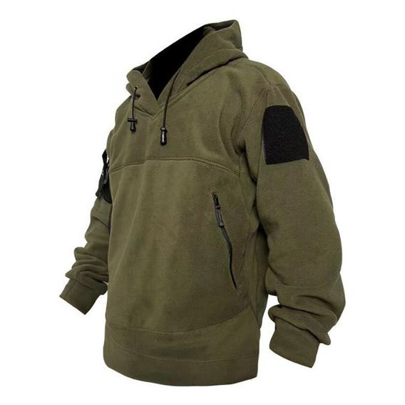 Sudaderas Militares Con Capucha, De Forro Polar, Tácticas, P