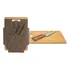 Set Parrilla Tabla Pincho Y Cuchilla Con Estuche Lincolns