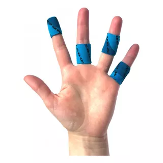 Finger Tape Crossfit Weightlifting Levantamiento Pesas  Blue