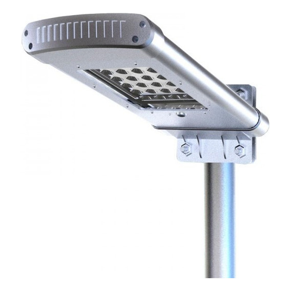 Luminaria Ap Solar Led 10w 6000k Ip65 1000lm Aluminio