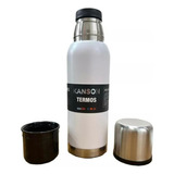 Termo Kanson Acero Ks-009 De Acero Inoxidable 1l Blancoblanco