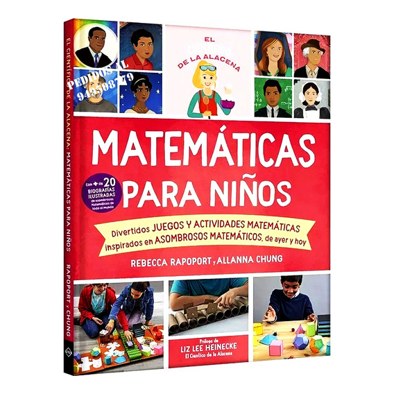 Libro Matemáticas Para Niños , Juegos Y Actividades