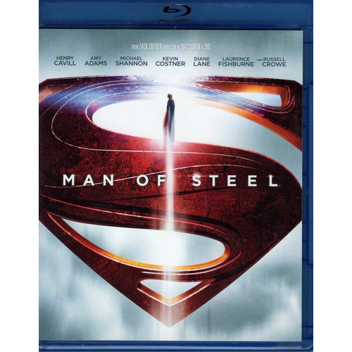Man Of Steel El Hombre De Acero Superman Blu-ray + Dvd + Cop