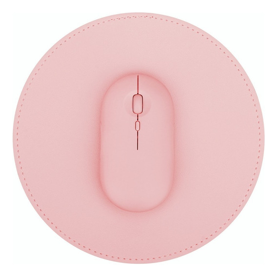 Mouse inalámbrico recargable GOOJODOQ  M11 rosa