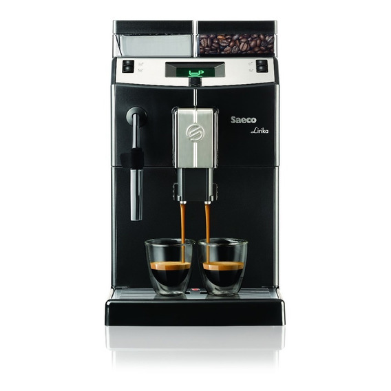 Cafetera Saeco Lirika Ri9840 01 Potencia 1850w Color Negro