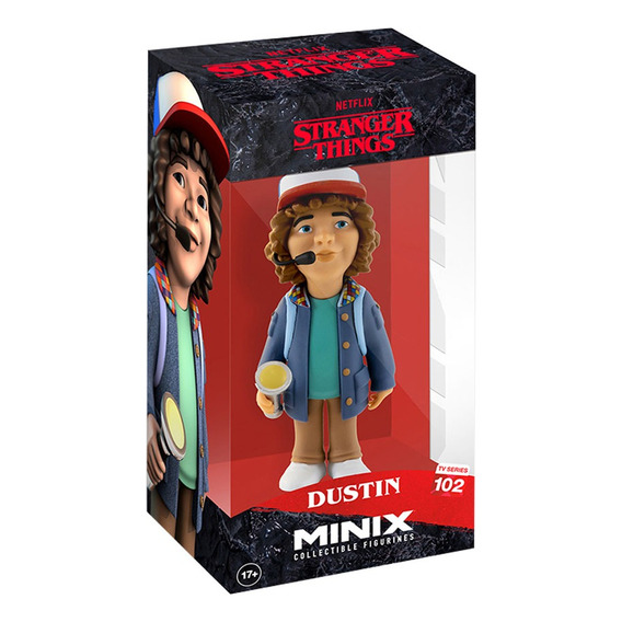 Minix Figura Dustin Stanger Things 13906 Coleccion Edu