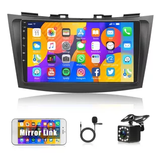 Pantalla Suzuki Swift Carplay 10-17 Estereo 2+32 Android 14