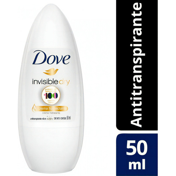 Dove Desodorante En Roll On 50ml Invisible Dry