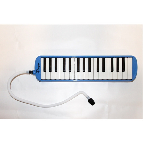 Flauta Armonica Melodica 32 Notas Azul Parquer Promocion